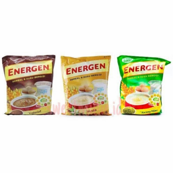 

ENERGEN CEREAL ISI 20 SACHET PAKET BESAR