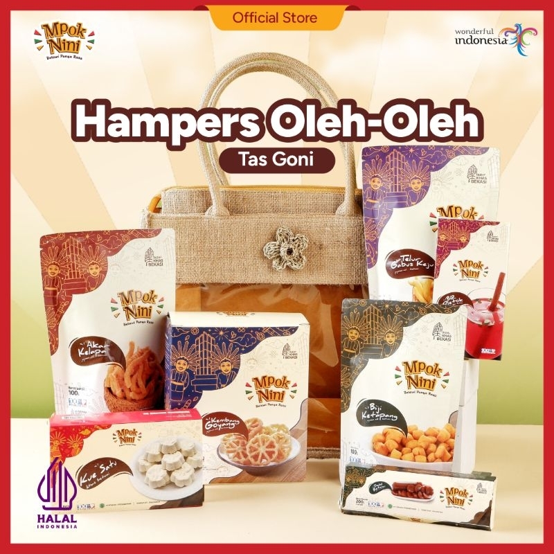 

MPOK NINI - Paket Oleh Oleh Khas Bekasi - Special Hampers - Hampers Idul Fitri Betawi