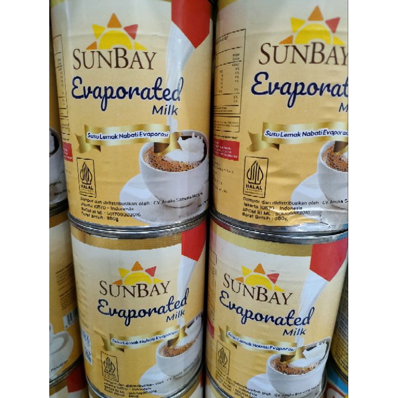 

Susu Evaporasi Milk Sunbay Kaleng 360gr