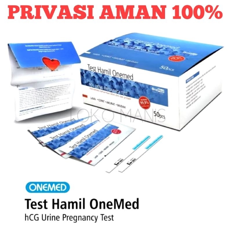 TES KEHAMILAN ONEMED TESTPACK ONEMED TEST PACK ONEMED ORIGINAL ONEMED 100%