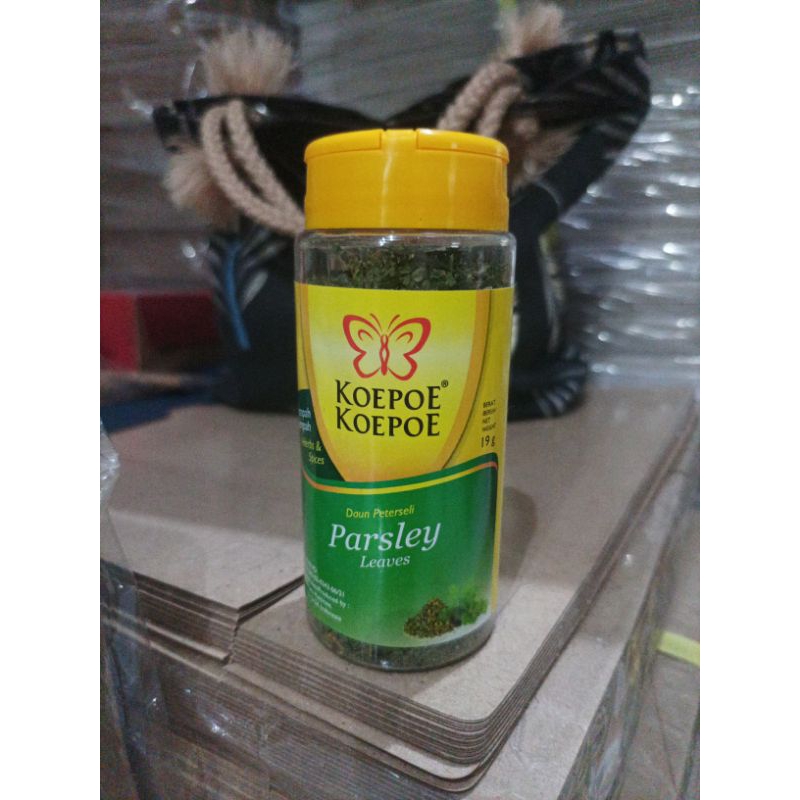 

Koepoe Daun Parsley Kering 19 Gram
