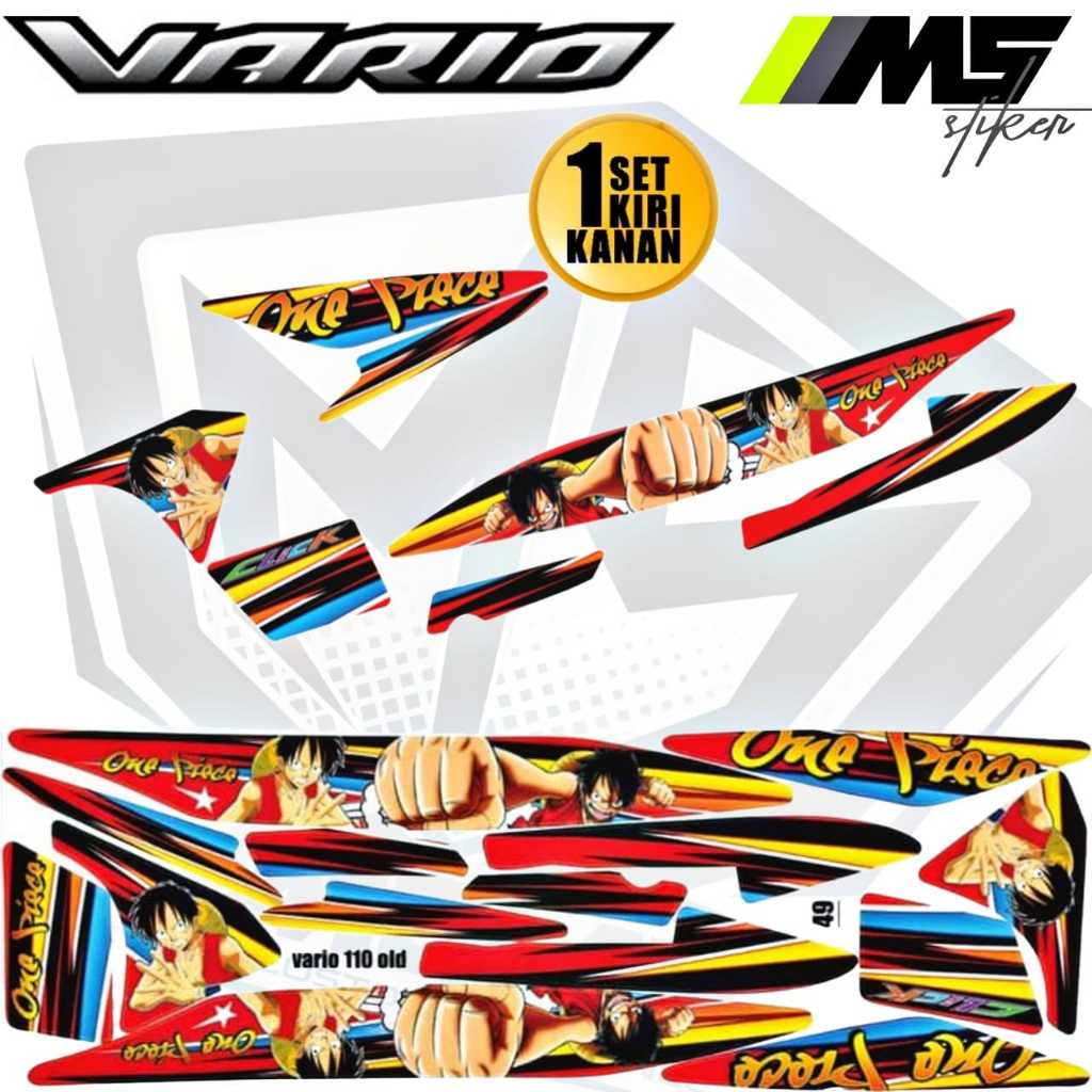 Decal Sticker Striping VAriasi Vario 110 Karbu/Honda Vario 110 Karbu/Decal Vario 110/Striping Vario 