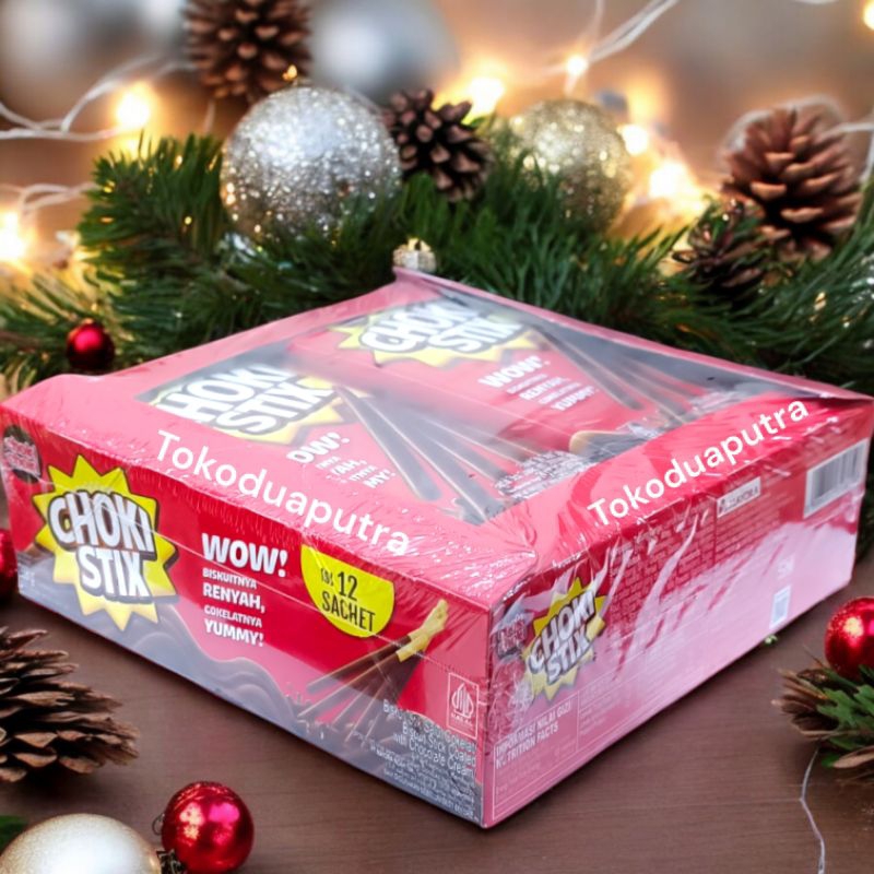 

Choki Choki Stix Biskuit Coklat / Choki Stix coklat 1 box isi 12 pcs