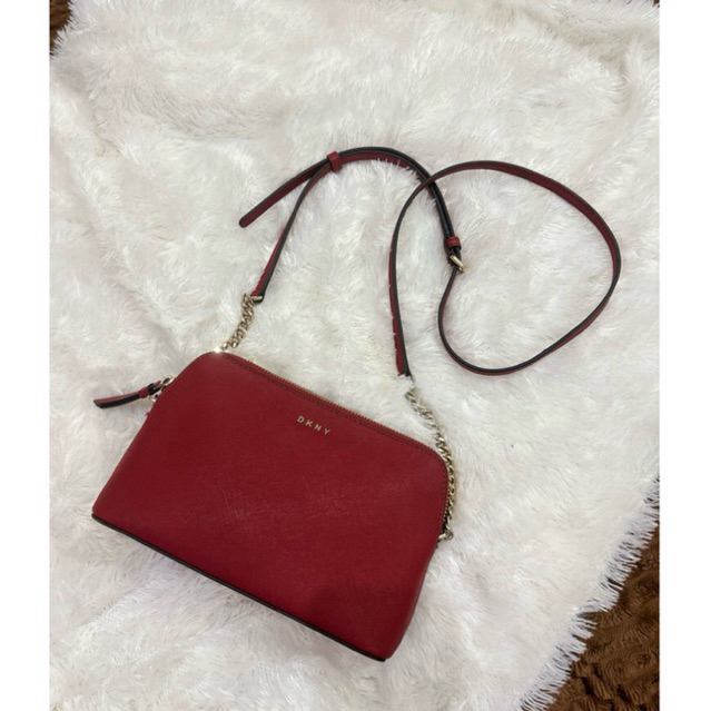 PRELOVED - DKNY authentic tas bag wanita perempuan slempang selempang sling