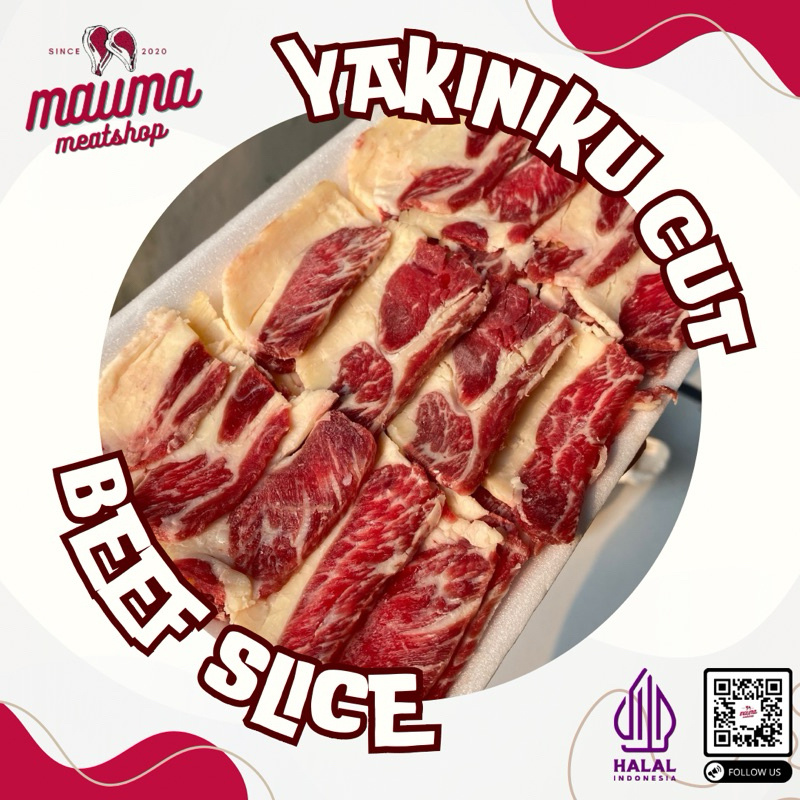 

Beef Yakiniku Cut 500gr