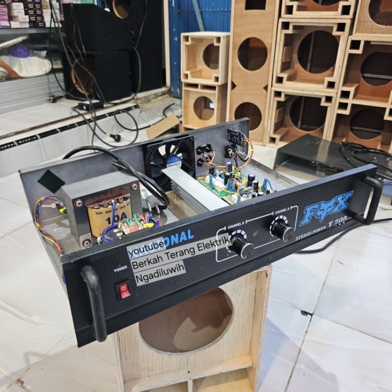 POWER RAKITAN 2 CHANEL PLUS SUBWOFER HOREG OCL