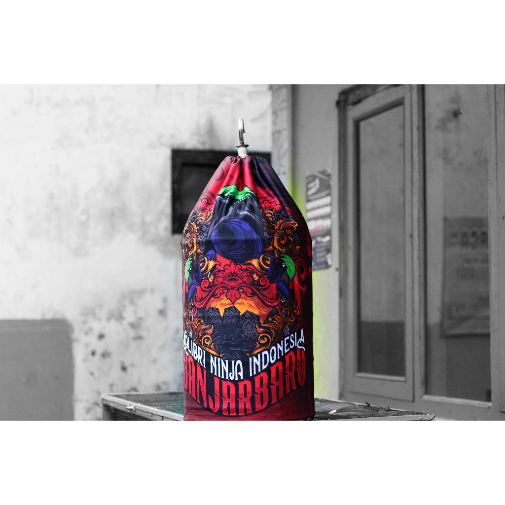 KRODONG SANGKAR FULL PRINTING UKURAN SANGKAR BURUNG KAPSUL MOTIF KONIN (KOLIBRI NINJA) SPECIAL KOLIB