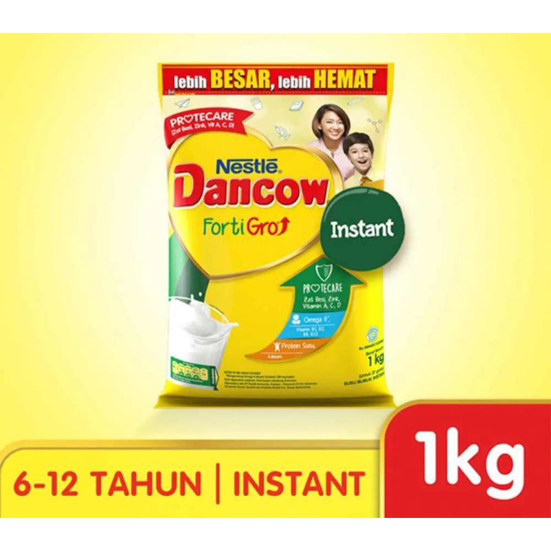 

Nestle Dancow Fortigro Susu Bubuk Anak Instant 1Kg