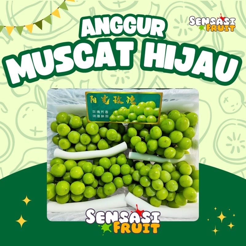 

Anggur Hijau Muscat Longtai Premium Import