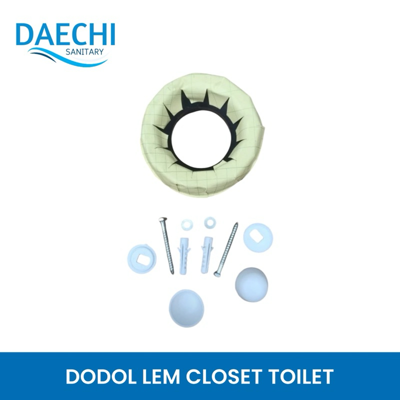 Karet Closet Duduk / Dodol Closet Duduk Seal Closet + Baut