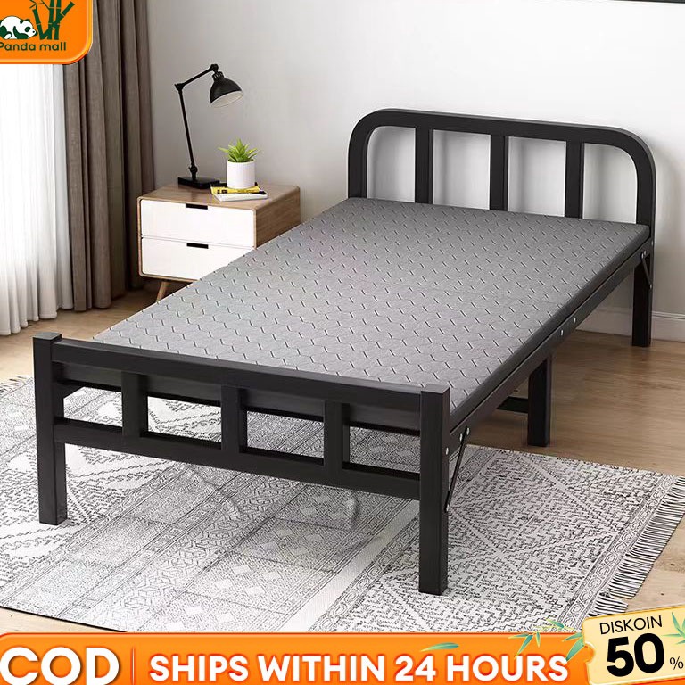 Recomended Tempat Tidur Lipat Portable Ranjang Kasur Sofa Kasur Lipat Besi Tidur Lipat Yang Diperteb