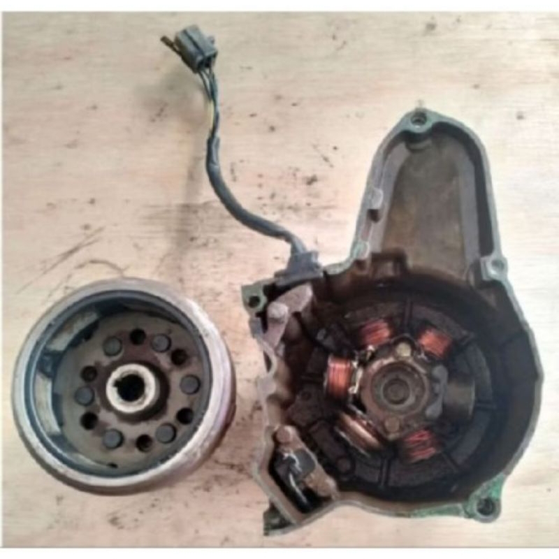 blok magnet + spul spull 1 set honda supra x lama PNP honda grand original second copotan