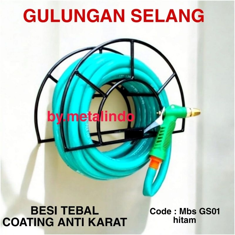 Gulungan Selang Air Rak Gulung Selang Tempel Dinding