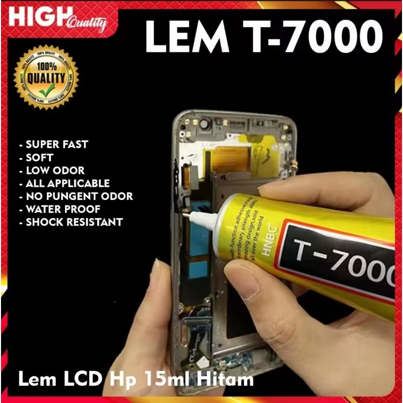 

LEM LCD T7000 Serba Guna LEM TOUCHSCREEN Hp / Alat Perekat Casing Handphone & Camera Lensa / Lem Perhiasan Serbaguna Glue T-7000 15ML