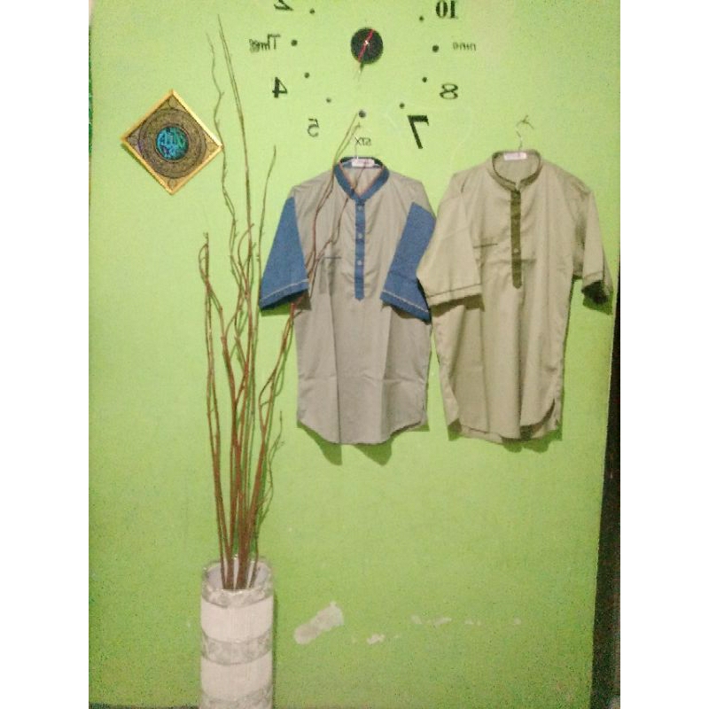 baju koko kurta kombinasi pakista/baju muslim koko kurta pakistan