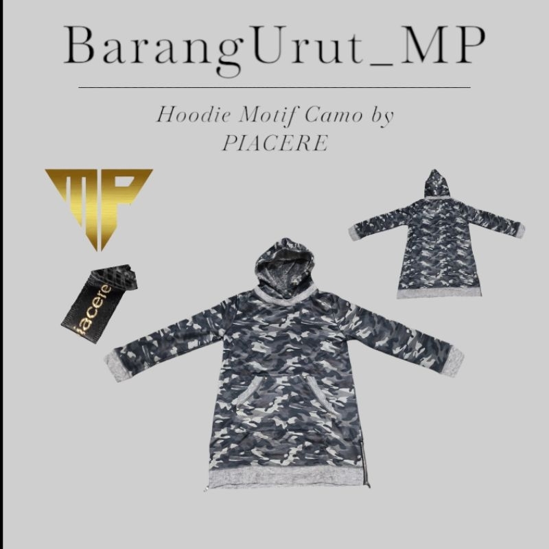 Hoodie Motif Camo Brand Pacere second