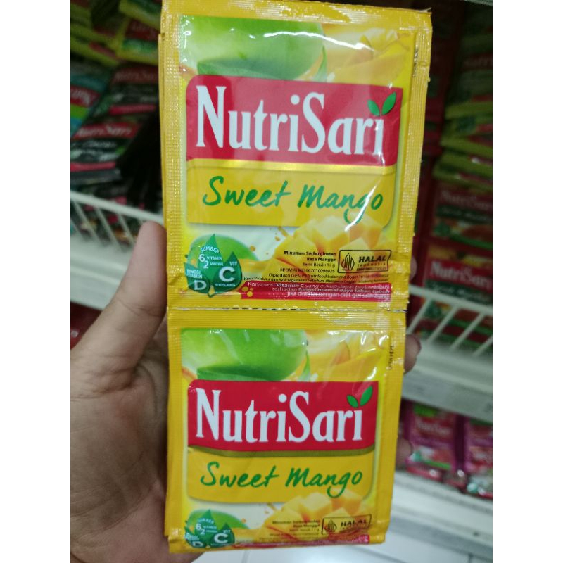 

NUTRISARI SWEET MANGO 1 RENCENG 10 SACHET