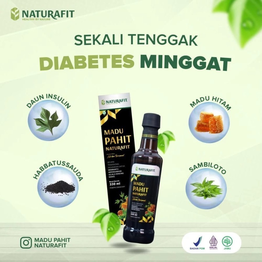 

Madu Hitam Pahit Naturafit 100% Madu Asli Dan Bersanad Mengobati Diabetes Gula Darah Tinggi dan Melawan Bakteri Virus Ganas