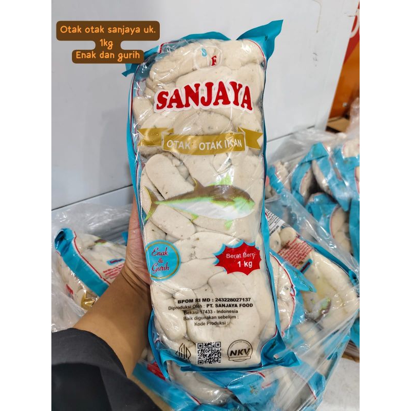 

Otak otak ikan sanjaya 1kg halal bisa cod