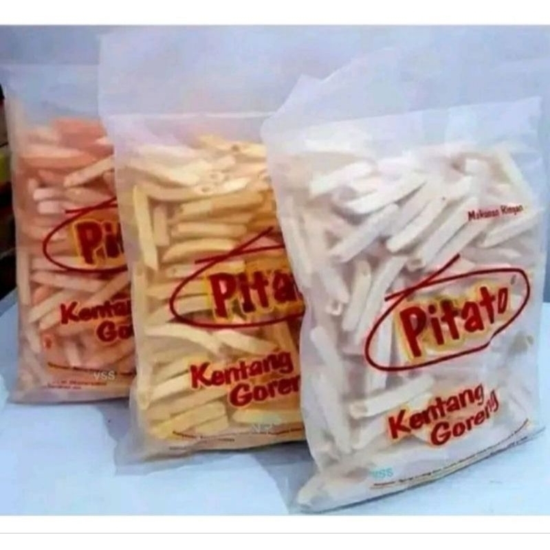 

Pitato Kentang Goreng Renyah kemasan 250gr best seller