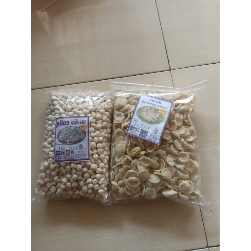 

PILUS KENCUR DAN MORING MINI 1kg renyah dan gurih tidak keras