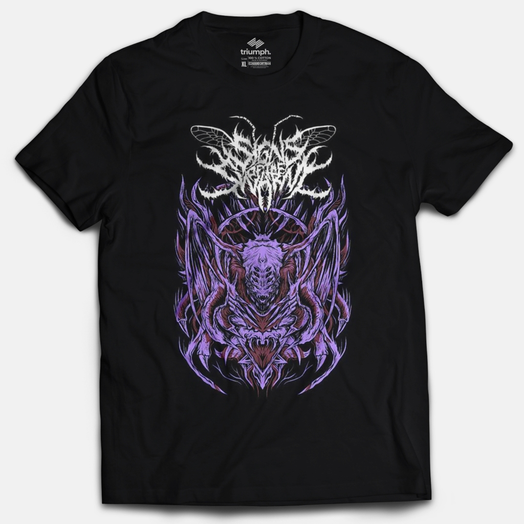 SIGNS OF THE SWARM - KAOS BAND LENGAN PENDEK - PREMIUM COTTON 24S