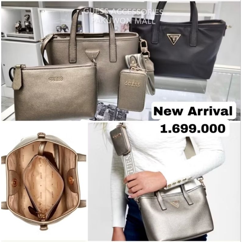 Latona Mini Tote Guess Tas Guess wanita Original