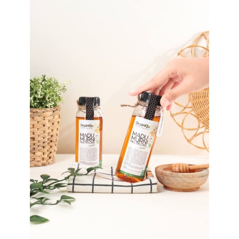 

MADU MURNI MULTIFLORA+ MINT 335GR MADU ORGANIQU PREMIUM