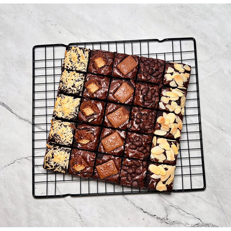 

Fudgy Brownies / Brownies Panggang / Brownies Kukus