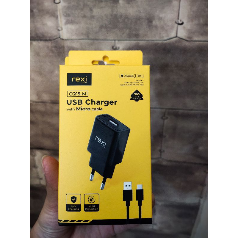 BIG SALE REXI CQ15-M // CA15-M/CB15-M/CB15-MS//CC20m//BC24-M 1.5A 7,5W Charger casan  With Micro USB