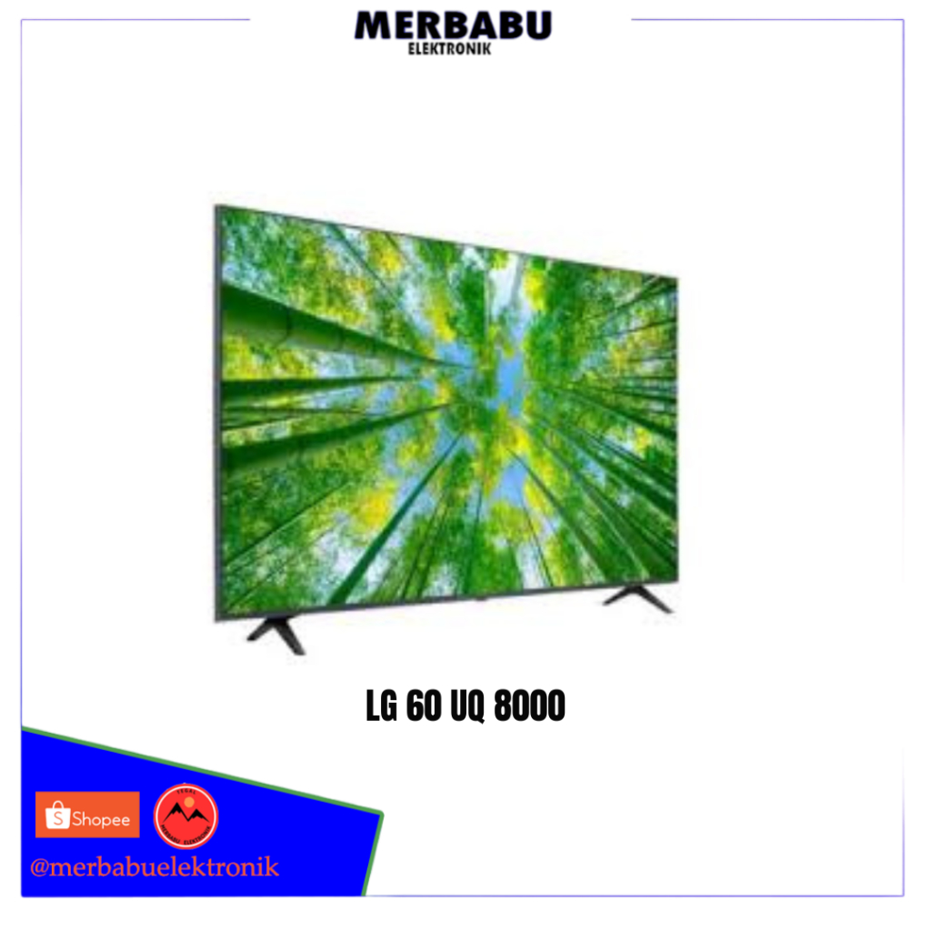 TV LG 60UQ8000PSC REAL 4K SMART TV