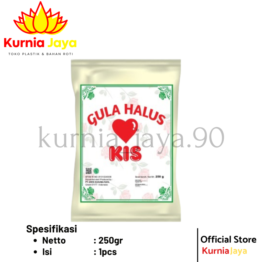 

[ KIS ] Gula Halus 250gr