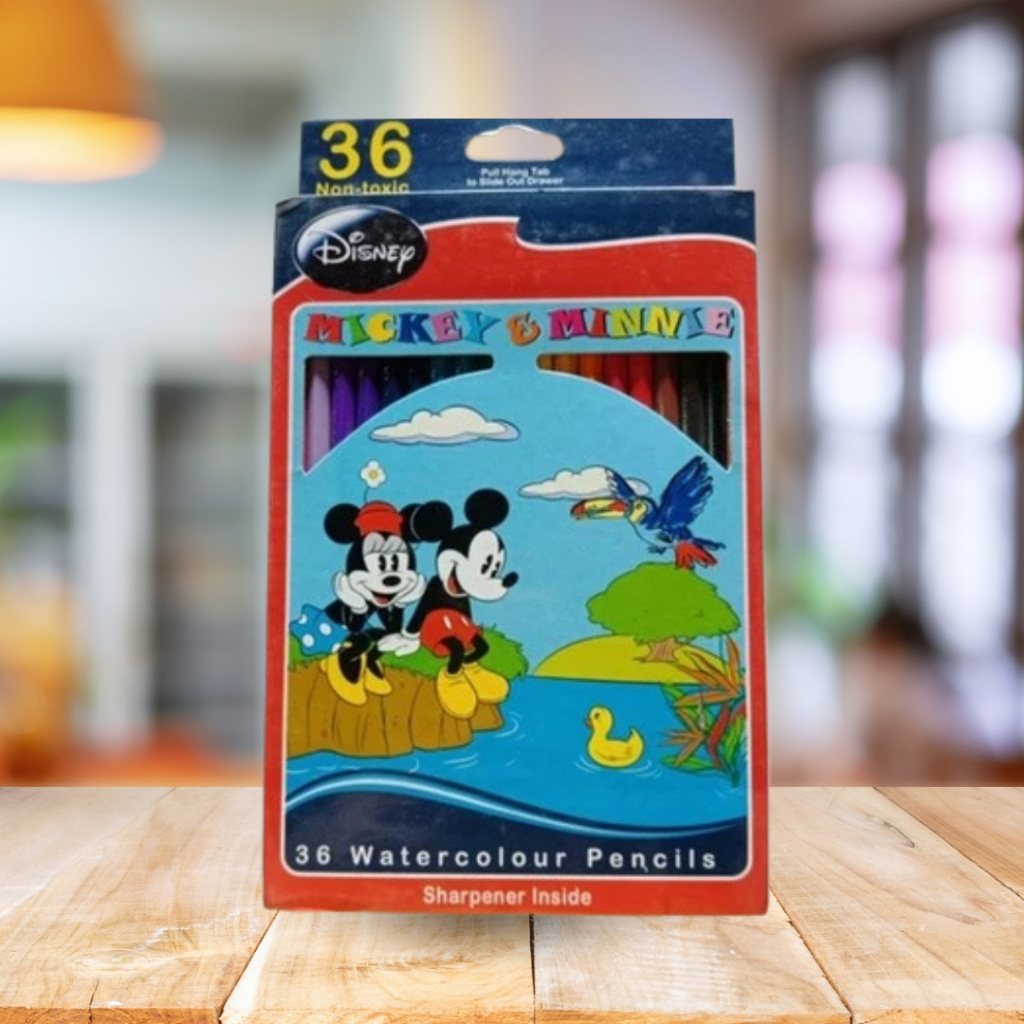 

Greebel Pensil Warna 36 Color 8036 Disney Mickey Minnie Set