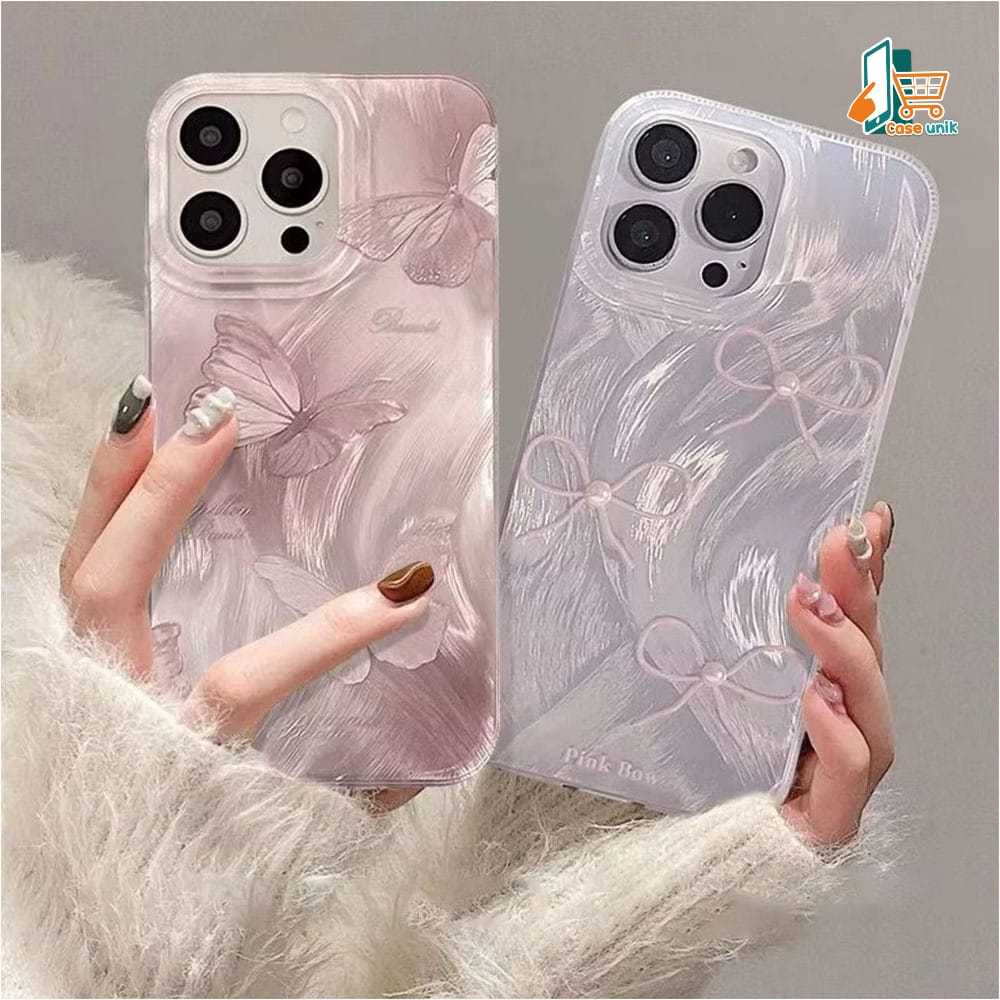 SS1007 Luxury Silver Feather Holographic Laser Mewah Casing Compatible for Y100 INDO Y200E V21E V20 