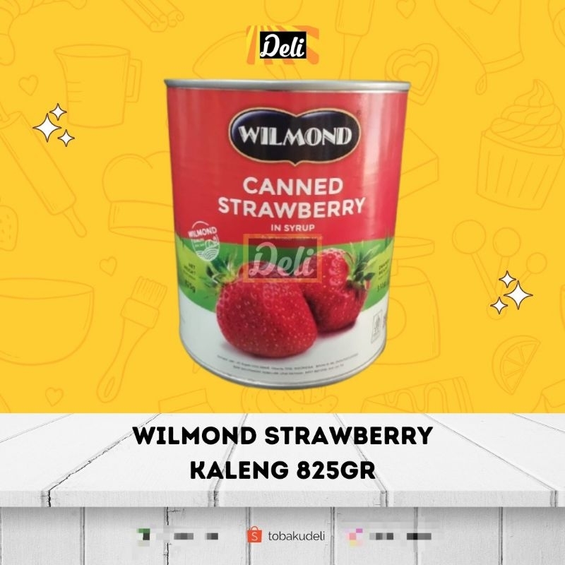 

Wilmond Canned Strawberry Buah Stroberi in Syrup 825gr Kaleng