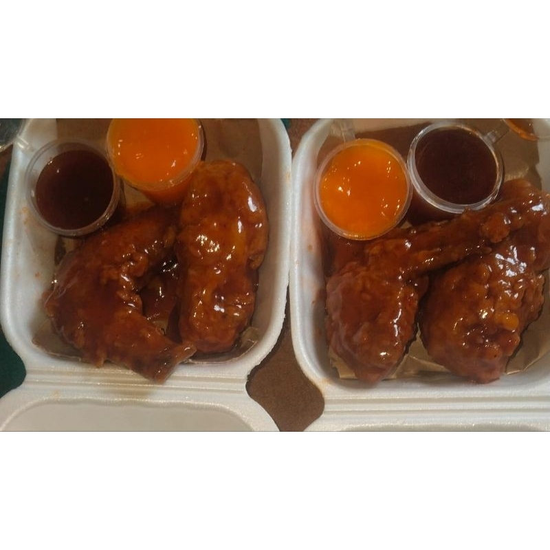 

ayam wings karamel saus keju
