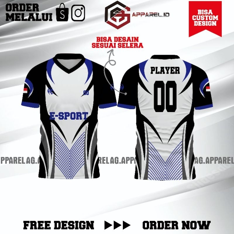 Jersey Gaming Custom Full Printing
