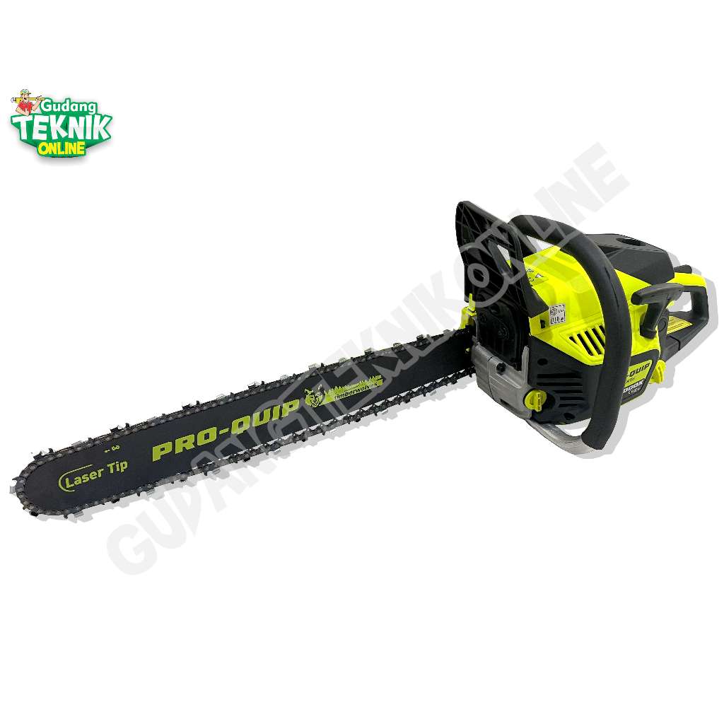 PRO QUIP Chainsaw 22" PROQUIP RC7000X 2Tak Bar Laser / Mesin Senso Gergaji Kayu Potong Belah Kayu Ch