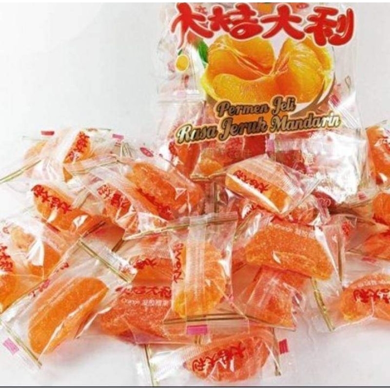 

PERMEN JELLY RASA JERUK / ORANGE CANDY / PERMEN NARAYA 500gram