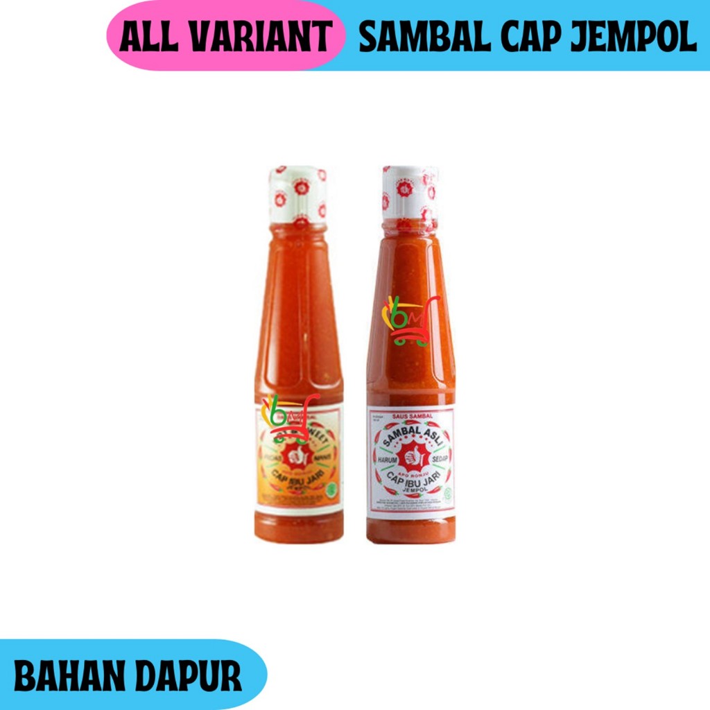 

Sambal Cap Jempol Pedas Asli & Manis All Variant