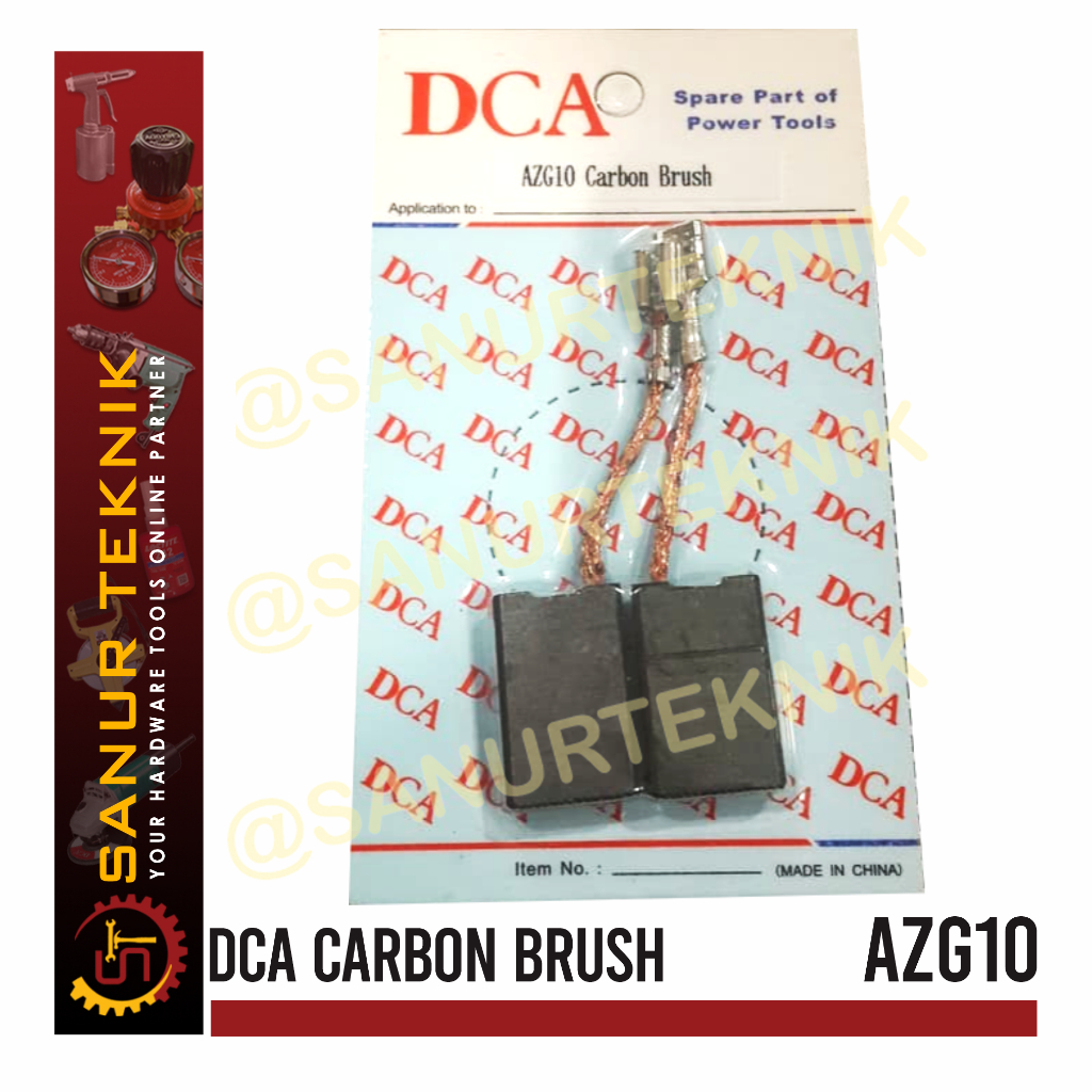carbon brush AZG10 DCA / Bostel AZG 10 DCA