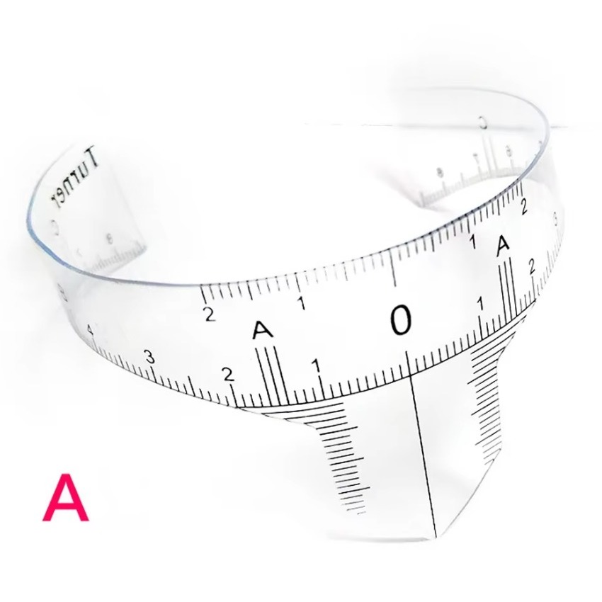 PENGGARIS PLASTIK ALIS / PENGUKUR ALIS / SULAM ALIS