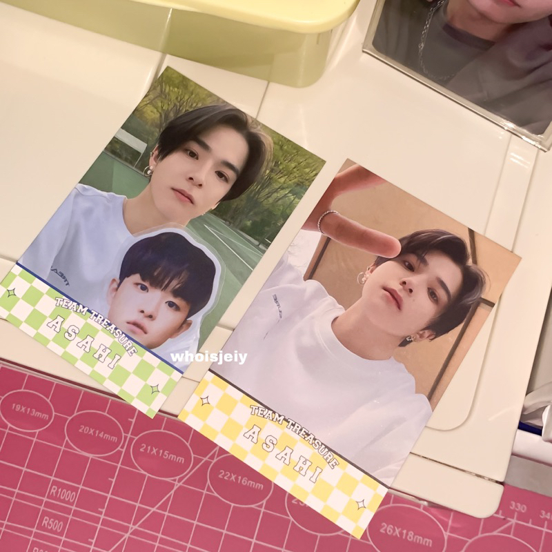 asahi tmatch set pc photocard trejo treasure