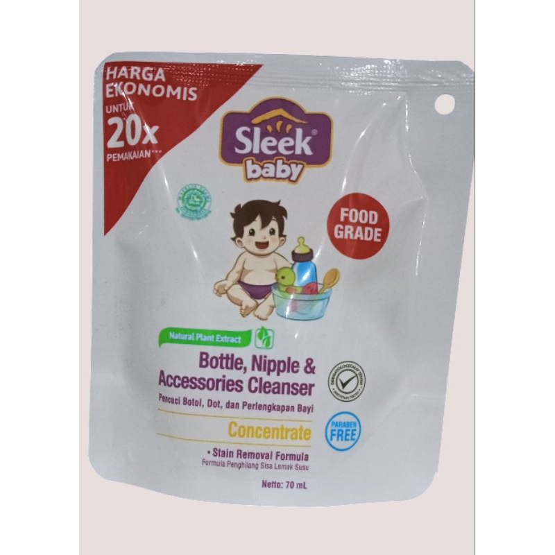 Sleek Pencuci Botol Bayi 70ml
