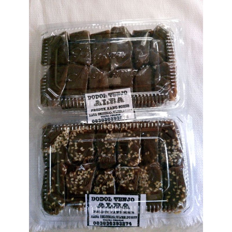 

dodol mika Tenjo produk BOGASARI dan ALBA 170g