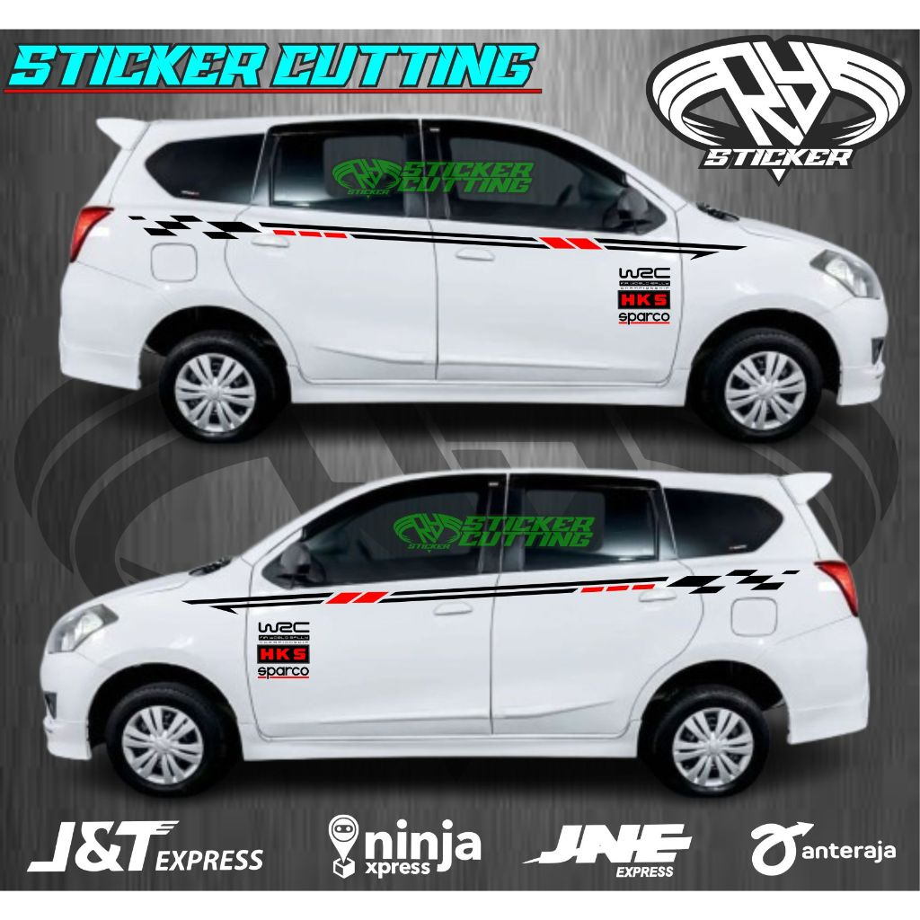 sticker mobil datsun cutting sticker list mobil datsun go plus panca all tipe