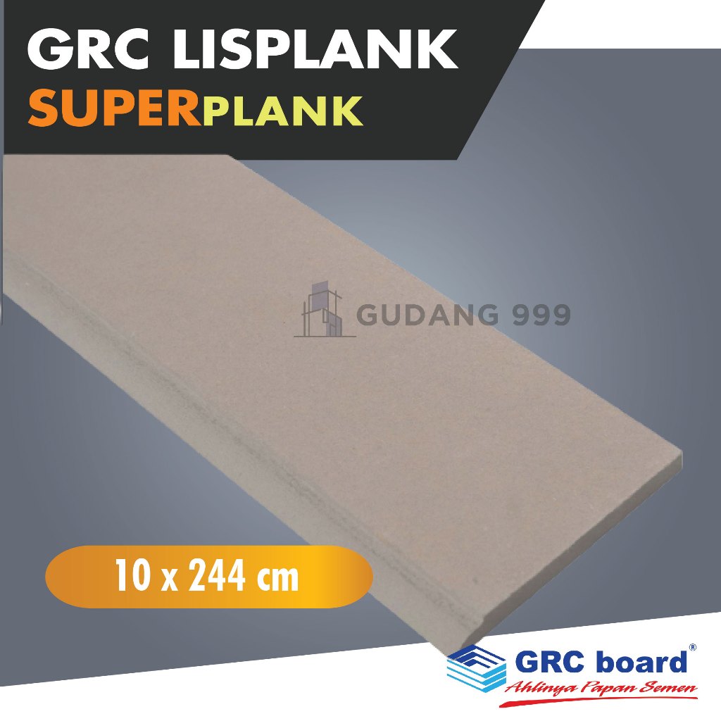 Lisplank Grc 10cm Bavel / Super Plank Polos / Lis Plank Grc