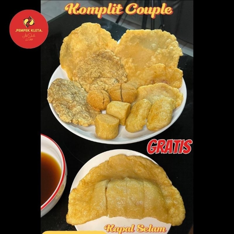 

Buy 1 Get 1 - Komplit Couple GRATIS Kapal Selam Pempek Ny. Kleta