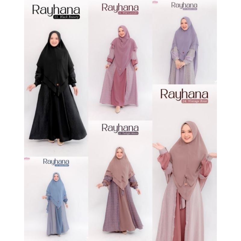 Gamis New Rayhana Dress By Attin Hijab