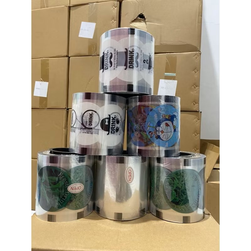 Sealer Cup Seal Cup Plastik Lid Cup isi 1000pcs 12 motif murah